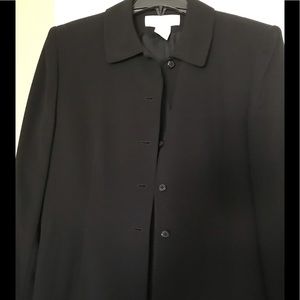 Ladies suit jacket black size 14 sold